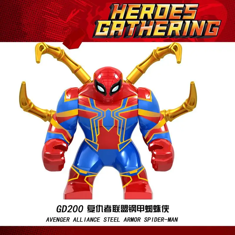 Action Figure Avengers Hulk Thanos Iron Man Venom Wolverine Super Heroes Building Blocks Figures Toys For Children Gifts
Action Figure Avengers Hulk Thanos Iron Man Venom Wolverine Super Heroes Building Blocks Figures Toys For Children Gifts