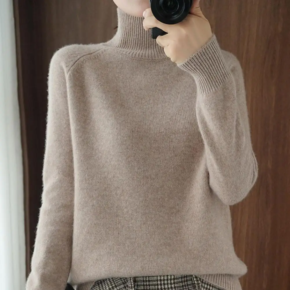Women Sweater Long Sleeve Solid Color Extra Warm Pullovers Extra Thick Base Terrific Sweater Lady Jumpers Autumn Winter
Women Sweater Long Sleeve Solid Color Extra Warm Pullovers Extra Thick Base Terrific Sweater Lady Jumpers Autumn Winter