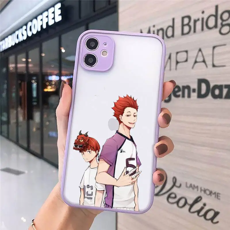 Haikyuu volleyball anime Tendo Satori Phone Case matte transparent For iphone 7 8 11 12 plus mini x xs xr pro max cover
Haikyuu volleyball anime Tendo Satori Phone Case matte transparent For iphone 7 8 11 12 plus mini x xs xr pro max cover