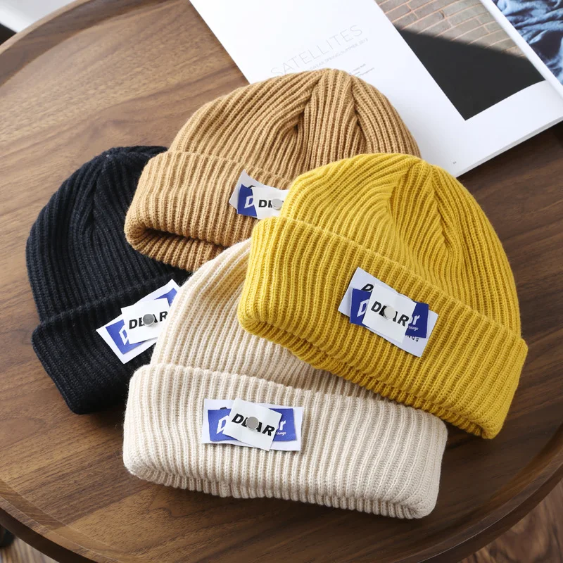 Candy Color Korean and Japanese Autumn and Thick Rivet Curled Knitted Hat Warm and Soft Fashion Style Wool Beanie All-match Hat
Candy Color Korean and Japanese Autumn and Thick Rivet Curled Knitted Hat Warm and Soft Fashion Style Wool Beanie All-match Hat