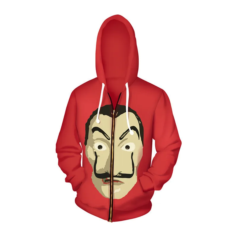 La Casa De Papel Hoodie Men's Women's 3D Printing Letters Casual Jacket Harajuku Style Hip Hop Fashion La Casa De Papel
La Casa De Papel Hoodie Men's Women's 3D Printing Letters Casual Jacket Harajuku Style Hip Hop Fashion La Casa De Papel