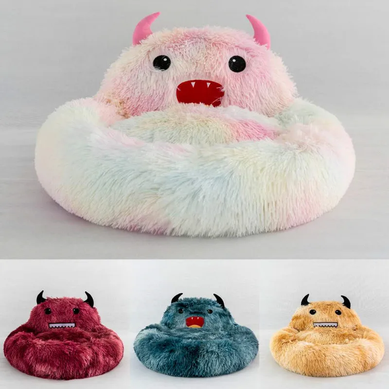 Round Plush Dog Bed Basket Kennel Cat House Winter Warm Sleeping Bag Cats Nest Soft Long Plush Pet Cushion for Medium Large Dogs
Round Plush Dog Bed Basket Kennel Cat House Winter Warm Sleeping Bag Cats Nest Soft Long Plush Pet Cushion for Medium Large Dogs