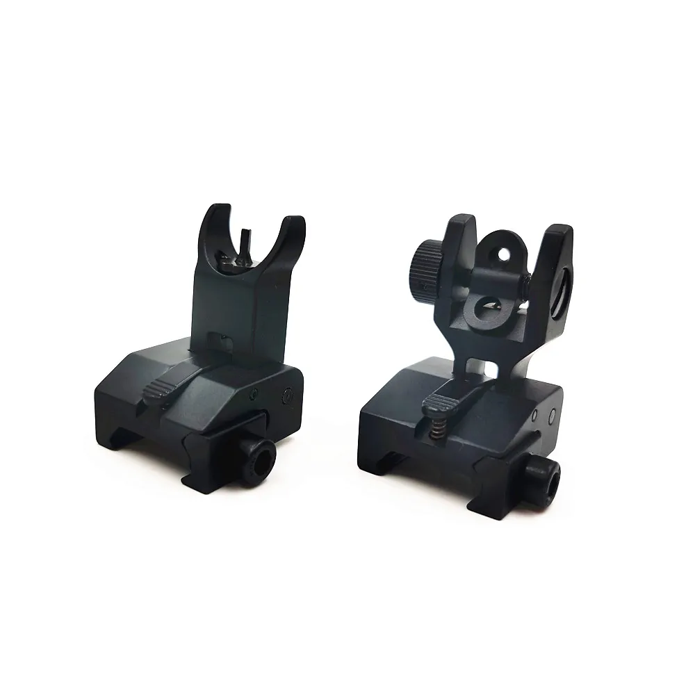 Bugleman Low Profile Flip Up Front and Rear Iron optical Sight Foldable Iron Tactical Sights Set Fit Picatinny Weaver Rail
Bugleman Low Profile Flip Up Front and Rear Iron optical Sight Foldable Iron Tactical Sights Set Fit Picatinny Weaver Rail