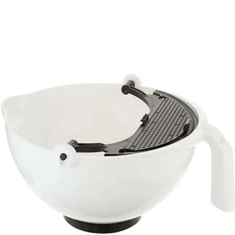 Multi-Purpose Mixing Bowl with Partition Tableware PP Salad Fruits and Vegetables Bowl Spatula Kitchen Tools for Baking Mixer
Multi-Purpose Mixing Bowl with Partition Tableware PP Salad Fruits and Vegetables Bowl Spatula Kitchen Tools for Baking Mixer