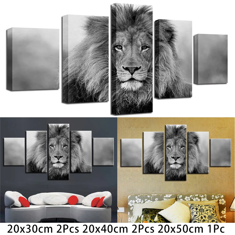 1set Canvas Print Painting 5Pcs Unframed Modern Art Oil Painting Lion Print Canvas Picture Indoor Decor
1set Canvas Print Painting 5Pcs Unframed Modern Art Oil Painting Lion Print Canvas Picture Indoor Decor