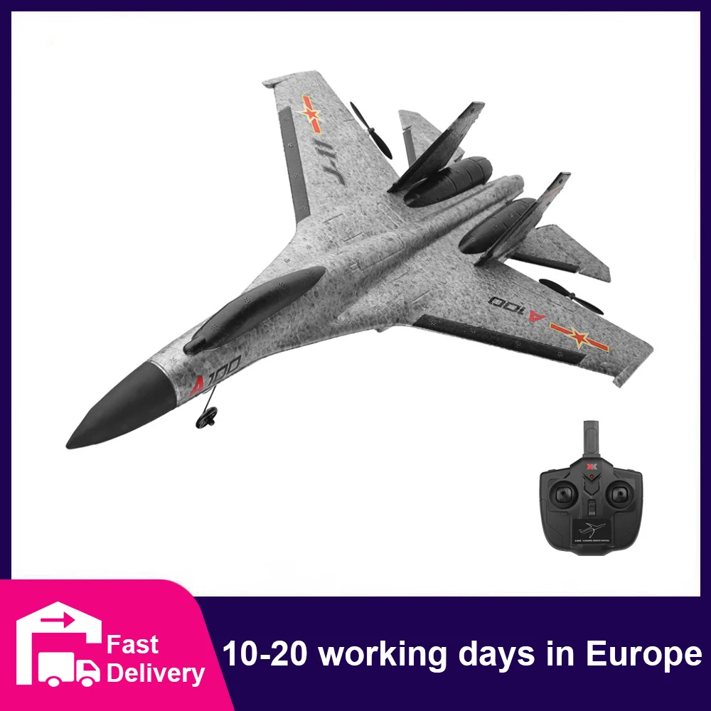 WLtoys XK A100 RC самолет 3-Канальный Гироскоп Sukhoi Su-27 Планер для бросания крыльев EPP пенопластовые самолеты с фиксированным крылом RTF
WLtoys XK A100 RC самолет 3-Канальный Гироскоп Sukhoi Su-27 Планер для бросания крыльев EPP пенопластовые самолеты с фиксированным крылом RTF