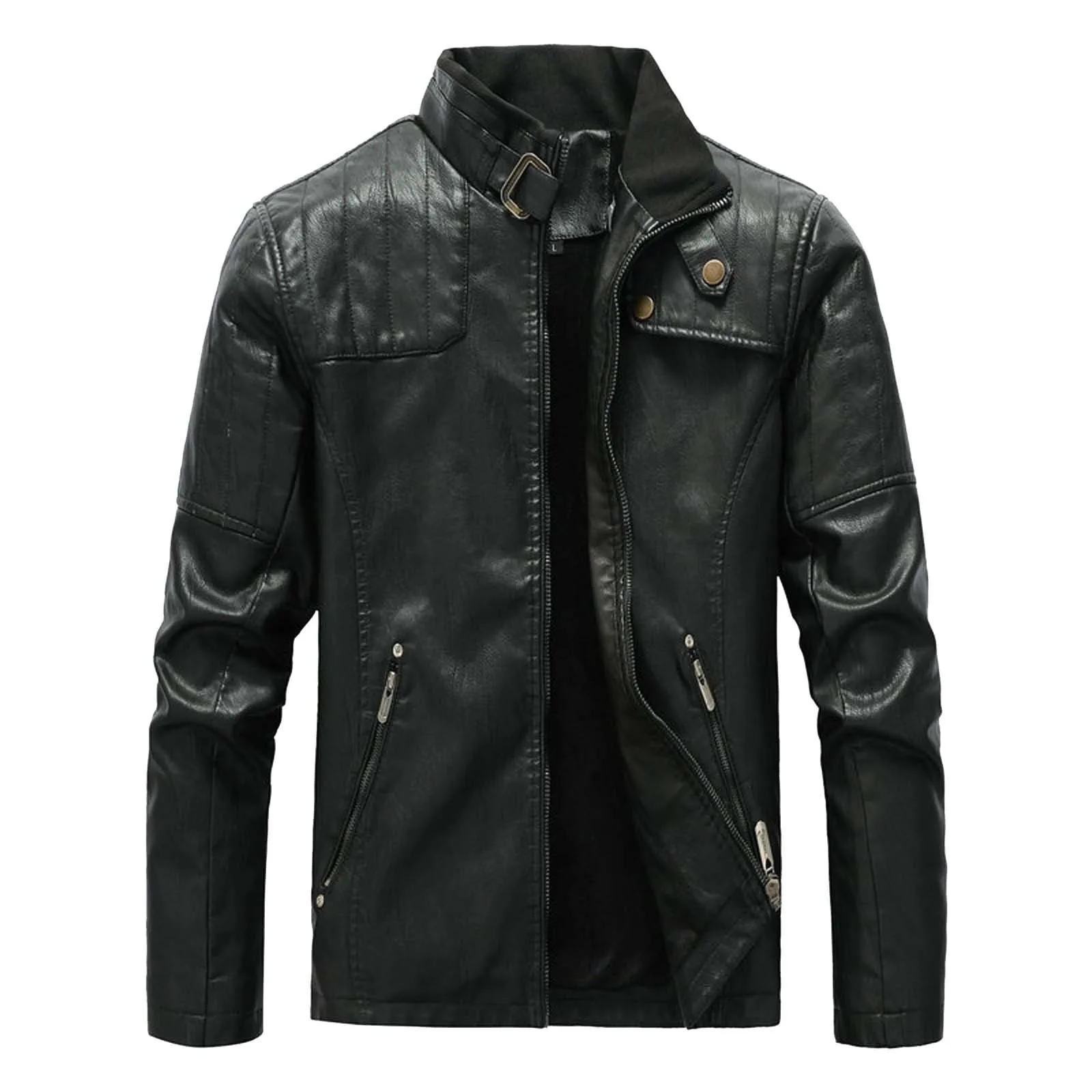 Men Leather Jacket Winter coat Camouflage Warm Thickening Coat Outwear Top Blouse Plus Size fashion slim wild men's jacket
Men Leather Jacket Winter coat Camouflage Warm Thickening Coat Outwear Top Blouse Plus Size fashion slim wild men's jacket