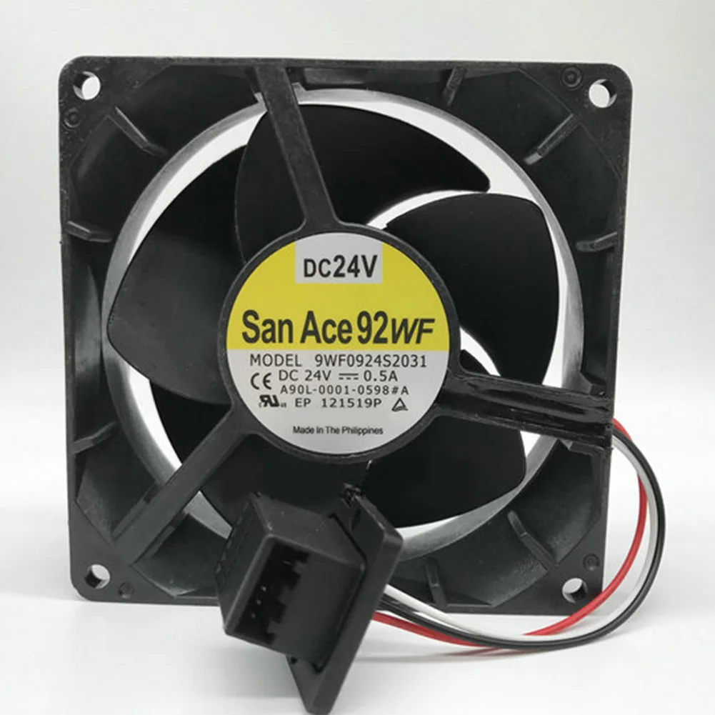 Охлаждающий вентилятор для Sanyo 9WF0924S2031 DC24V 0.5A для Fanuc A90L-0001-0598 # A 3pin
Охлаждающий вентилятор для Sanyo 9WF0924S2031 DC24V 0.5A для Fanuc A90L-0001-0598 # A 3pin