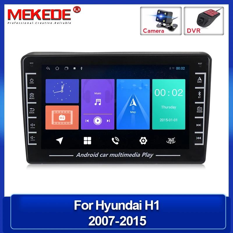 Автомобильный мультимедийный DVD-плеер с IPS-экраном на Android для Hyundai H1 Grand Starex 2007-2015, радио, аудио, Wi-Fi, GPS, головное устройство
Автомобильный мультимедийный DVD-плеер с IPS-экраном на Android для Hyundai H1 Grand Starex 2007-2015, радио, аудио, Wi-Fi, GPS, головное устройство