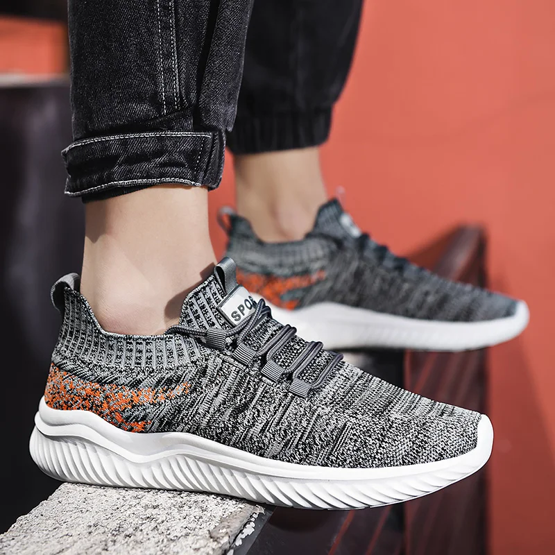 Men's Large Size Casual Sneakers 39-46 Flying Weave Breathable Sneakers Mesh Men's Shoes Tenis Masculino zapatillas hombre
Men's Large Size Casual Sneakers 39-46 Flying Weave Breathable Sneakers Mesh Men's Shoes Tenis Masculino zapatillas hombre
