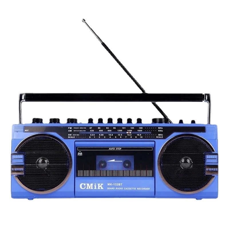 European and American Retro Old-Fashioned Tape Machine Cassette Machine Recorder Bluetooth Speaker Charging Card Recording Radio
European and American Retro Old-Fashioned Tape Machine Cassette Machine Recorder Bluetooth Speaker Charging Card Recording Radio