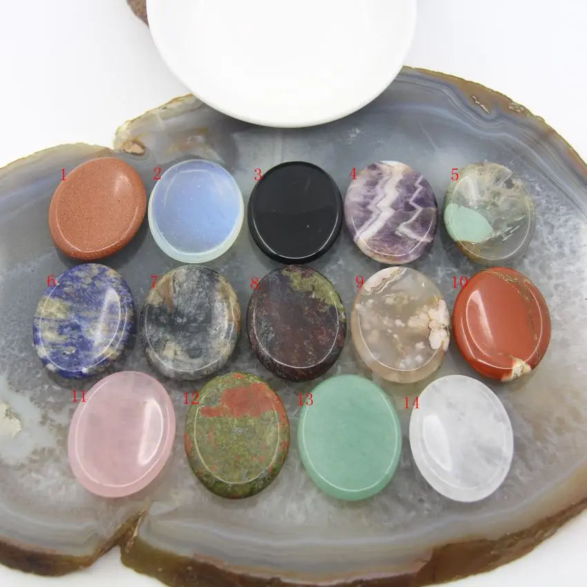 Reiki Chakra Thumb Worry Stone,Oval Quartz Crystal Of Worry Stone,Stress Relief Healing Self Care Rubbing Stone,Meditation Stone
Reiki Chakra Thumb Worry Stone,Oval Quartz Crystal Of Worry Stone,Stress Relief Healing Self Care Rubbing Stone,Meditation Stone