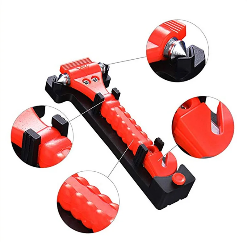 Car Safety Escape Glass Window Breaker Emergency Hammer Seat Belt Cutter Car Accessories ALI88
Car Safety Escape Glass Window Breaker Emergency Hammer Seat Belt Cutter Car Accessories ALI88