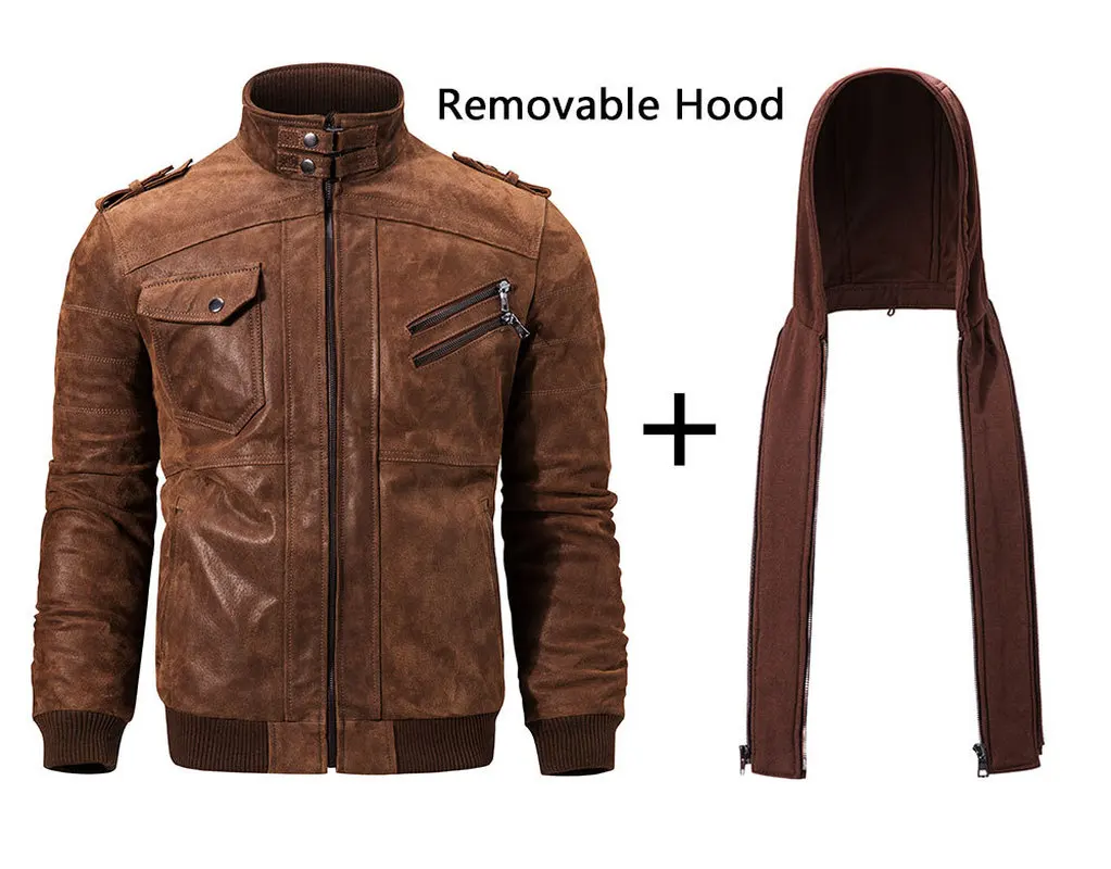 Mens Thick Warm Pu Leather Jacket Detachable Collar Fashion Waterproof Winter Coat Vintage Casual Bike Motorcycle Hooded Jacket
Mens Thick Warm Pu Leather Jacket Detachable Collar Fashion Waterproof Winter Coat Vintage Casual Bike Motorcycle Hooded Jacket