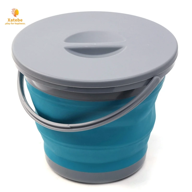 Складное ведро 5 л с крышкой, портативное складное ведро, мойка автомобиля, рыбалка, акция, ванная комната, кухня, силиконовое ведро, уличное ... 
Складное ведро 5 л с крышкой, портативное складное ведро, мойка автомобиля, рыбалка, акция, ванная комната, кухня, силиконовое ведро, уличное ...