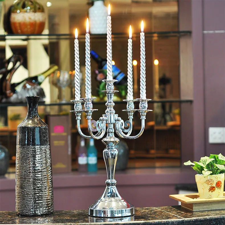 Luxury European Candle Holders Wedding Dinner Dining Table Golden Romantic Metal Candlestick Decoracao Casa Home Decor MM60ZT 
Luxury European Candle Holders Wedding Dinner Dining Table Golden Romantic Metal Candlestick Decoracao Casa Home Decor MM60ZT