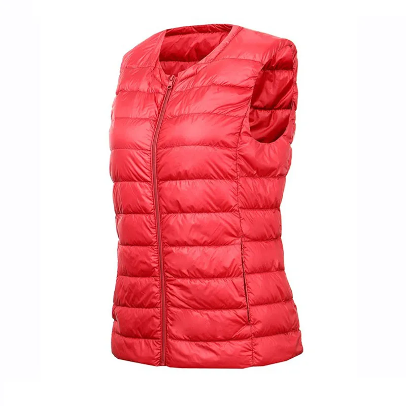 Women's Packable Lightweight Down Vest Winter Down Waistcoat Padded Outdoor Gilets Body Warmers
Women's Packable Lightweight Down Vest Winter Down Waistcoat Padded Outdoor Gilets Body Warmers