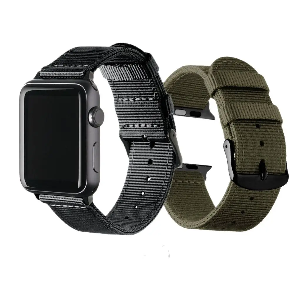 Lightweight Breathable waterproof Nylon strap for apple watch 6 5 SE band 42mm 38mm for iWatch 40/44mm serise 4 3 2 1 watchband
Lightweight Breathable waterproof Nylon strap for apple watch 6 5 SE band 42mm 38mm for iWatch 40/44mm serise 4 3 2 1 watchband