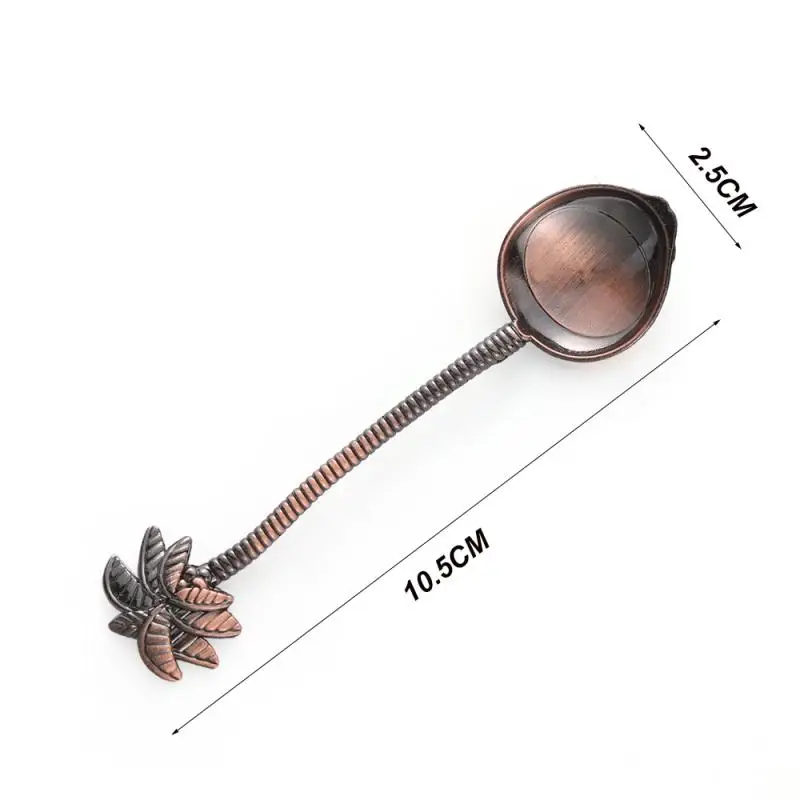Coconut Tree Coffee Spoon Aluminum Alloy Branches Shape Spoons Vintage Royal Style Ice Cream Mini Dessert Spoon For Bar Party
Coconut Tree Coffee Spoon Aluminum Alloy Branches Shape Spoons Vintage Royal Style Ice Cream Mini Dessert Spoon For Bar Party