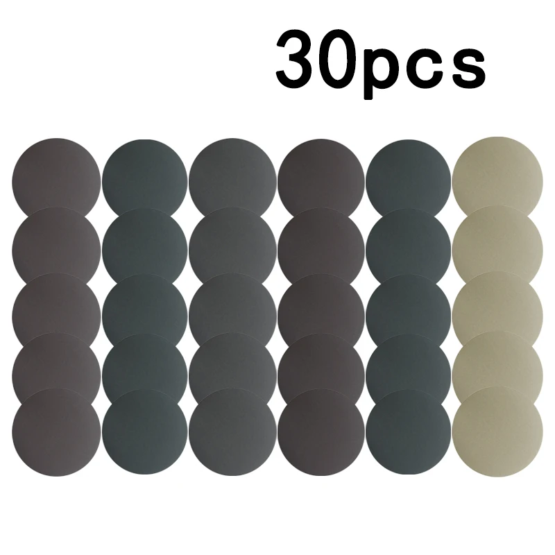 30Pcs Sandpaper 125mm 800/1000/1200/1500/2000/3000 Grit Dry Grit Wet Dry Sanding Discs Sandpaper 5 Inch For Polishing Cleaning
30Pcs Sandpaper 125mm 800/1000/1200/1500/2000/3000 Grit Dry Grit Wet Dry Sanding Discs Sandpaper 5 Inch For Polishing Cleaning