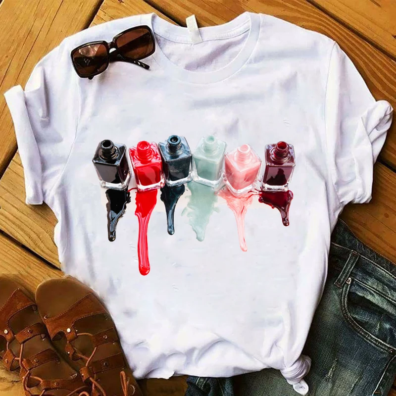 Women T Womens 2020 Graphic Finger Nail 3D Short Sleeve Streetwear Summer Top Tshirt Tee Shirt Female Ladies Clothes T-shirt
Women T Womens 2020 Graphic Finger Nail 3D Short Sleeve Streetwear Summer Top Tshirt Tee Shirt Female Ladies Clothes T-shirt