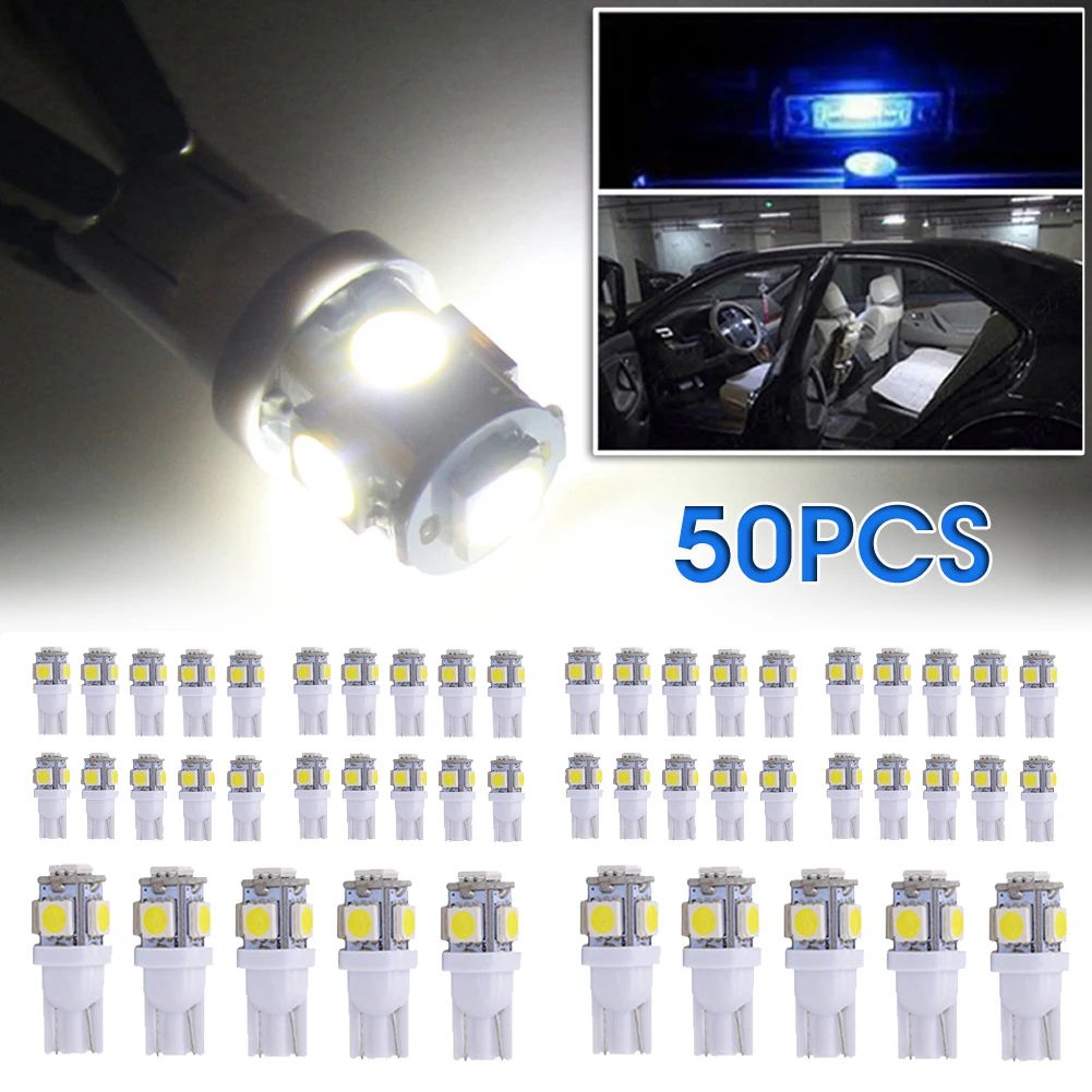 50 x T10 W5w клиновидная лампа, чистый белый светодиод для Malibu 12v Ac Dc, ландшафтный свет, автомобильные аксессуары, Внешние детали
50 x T10 W5w клиновидная лампа, чистый белый светодиод для Malibu 12v Ac Dc, ландшафтный свет, автомобильные аксессуары, Внешние детали