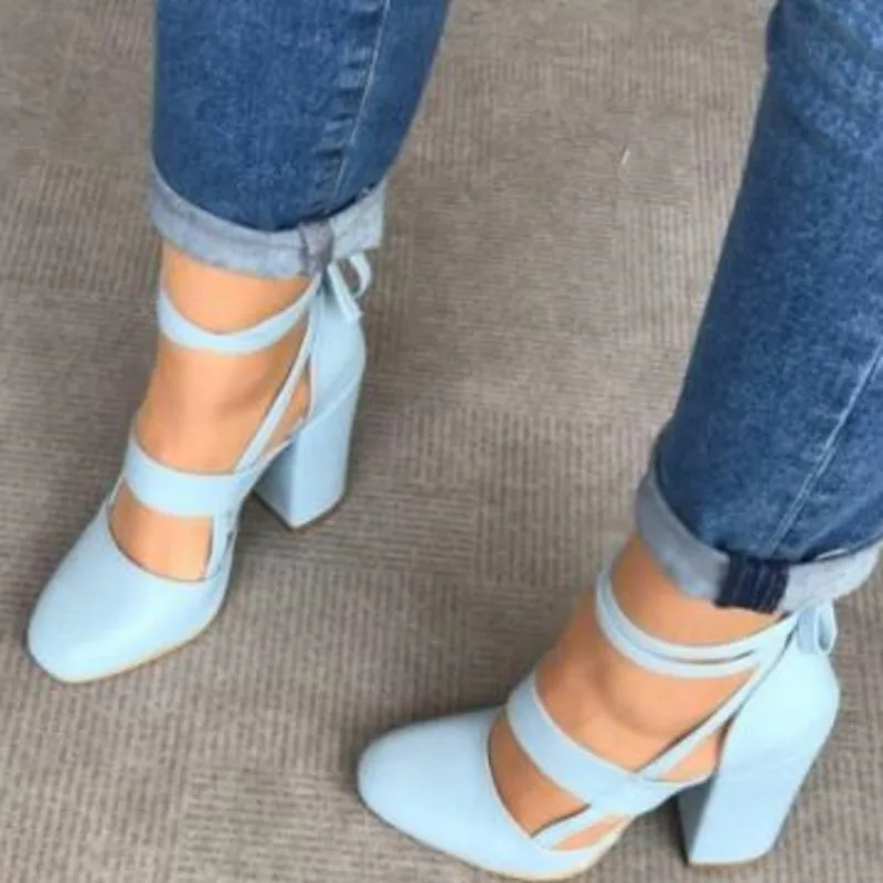 Women's Shoes 2021 Summer New Fashion Thick Heels Strapping Ladies Sandals Sexy High Heel Shoes Bind Sandals Temperament Leisure
Women's Shoes 2021 Summer New Fashion Thick Heels Strapping Ladies Sandals Sexy High Heel Shoes Bind Sandals Temperament Leisure