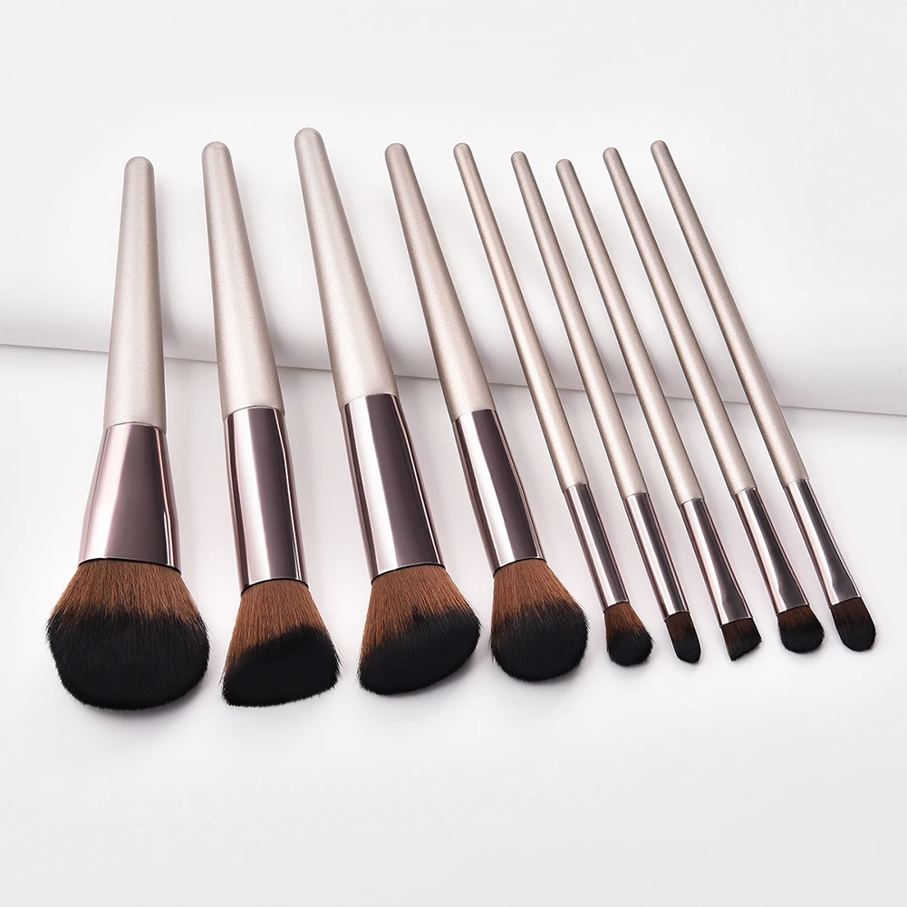 9PCS Professional Makeup Brushes Set Cosmetic With Organized Bag Premium Synthetic Foundation Blending Powder Concealers Eye
9PCS Professional Makeup Brushes Set Cosmetic With Organized Bag Premium Synthetic Foundation Blending Powder Concealers Eye