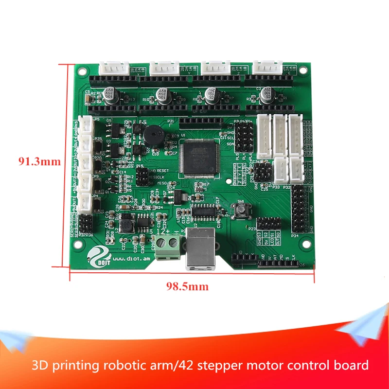 3D Printing Robotic Arm/42 Stepper Motor Control Board Supports 4pcs Motors Drives Free Send Source Code DIY Smart Car Parts
3D Printing Robotic Arm/42 Stepper Motor Control Board Supports 4pcs Motors Drives Free Send Source Code DIY Smart Car Parts