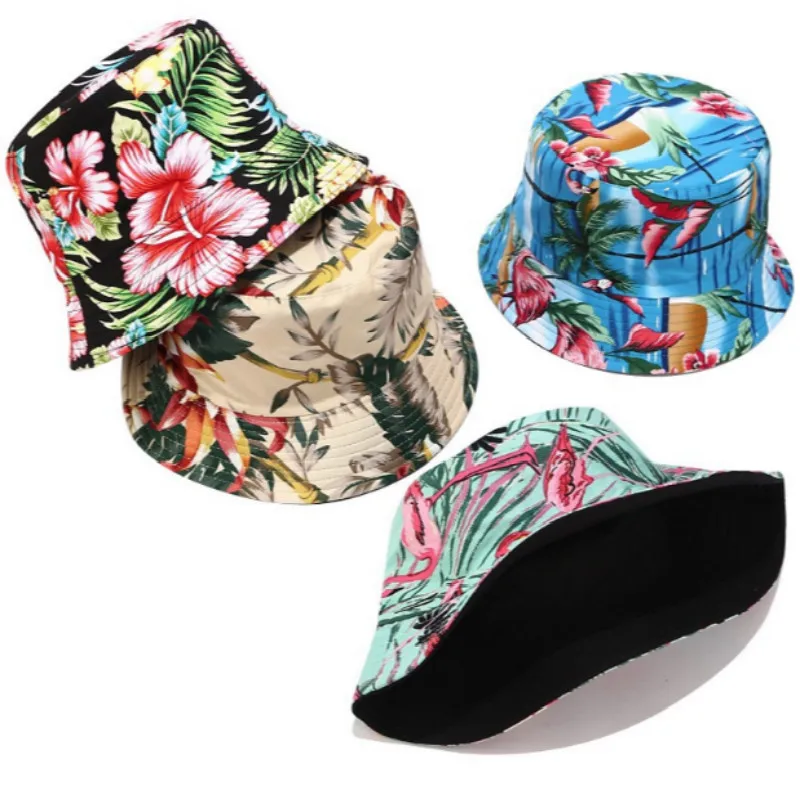 Floral Summer Women Hat Cotton Flower Bucket Hat Hip Hop Outdoor Vacation Beach Panama Reversible Fisherman Hat Female Sun Hat
Floral Summer Women Hat Cotton Flower Bucket Hat Hip Hop Outdoor Vacation Beach Panama Reversible Fisherman Hat Female Sun Hat