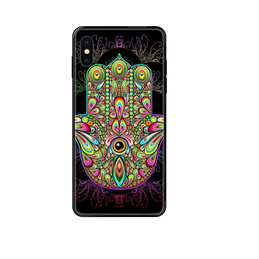 Hamsa рука Фатимы сияющая Милая очень дешевая для Huawei Honor Play V10 View Mate 10 20 20X 30 Lite Pro Y3 Y5 Y9