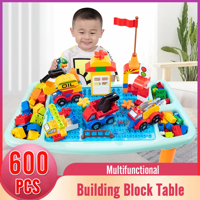 Multi-Functional Building Blocks Desk Study Table With Base Plate Compatible Brand Bricks DIY Creative Toys For Children Gift
Multi-Functional Building Blocks Desk Study Table With Base Plate Compatible Brand Bricks DIY Creative Toys For Children Gift
