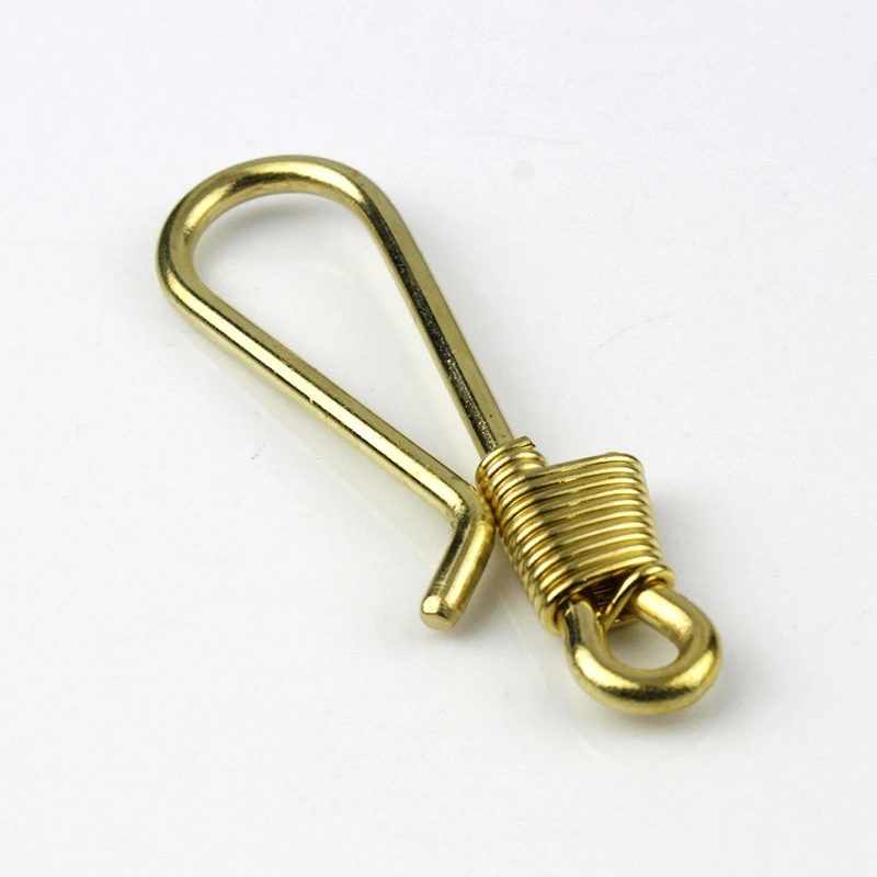 1pcs Solid Brass Retro Wire Winding Keychain Belt U Hook Fish Hook Fob Clip 2 sizes Available
1pcs Solid Brass Retro Wire Winding Keychain Belt U Hook Fish Hook Fob Clip 2 sizes Available