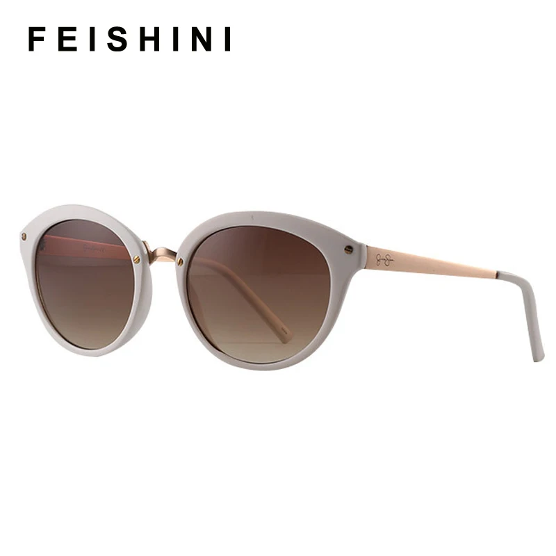 Feishini Brand Luxury Tiny Retro Sunglasses Women Oval Clear Vision Tinted Trend Vintage Sun Glasses Ladies High Quality UV400 
Feishini Brand Luxury Tiny Retro Sunglasses Women Oval Clear Vision Tinted Trend Vintage Sun Glasses Ladies High Quality UV400