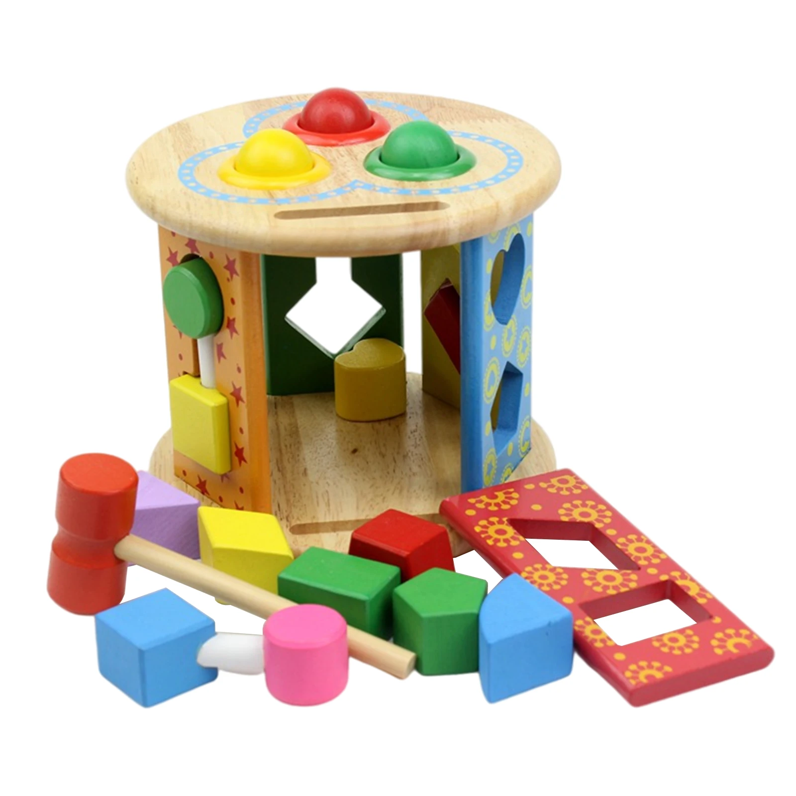 Montessori Kids Wooden Hammering Toy Knocking Ball Bench for 1 Year Old Toddler Boys Girls Toddlers Shape Matching Presents
Montessori Kids Wooden Hammering Toy Knocking Ball Bench for 1 Year Old Toddler Boys Girls Toddlers Shape Matching Presents