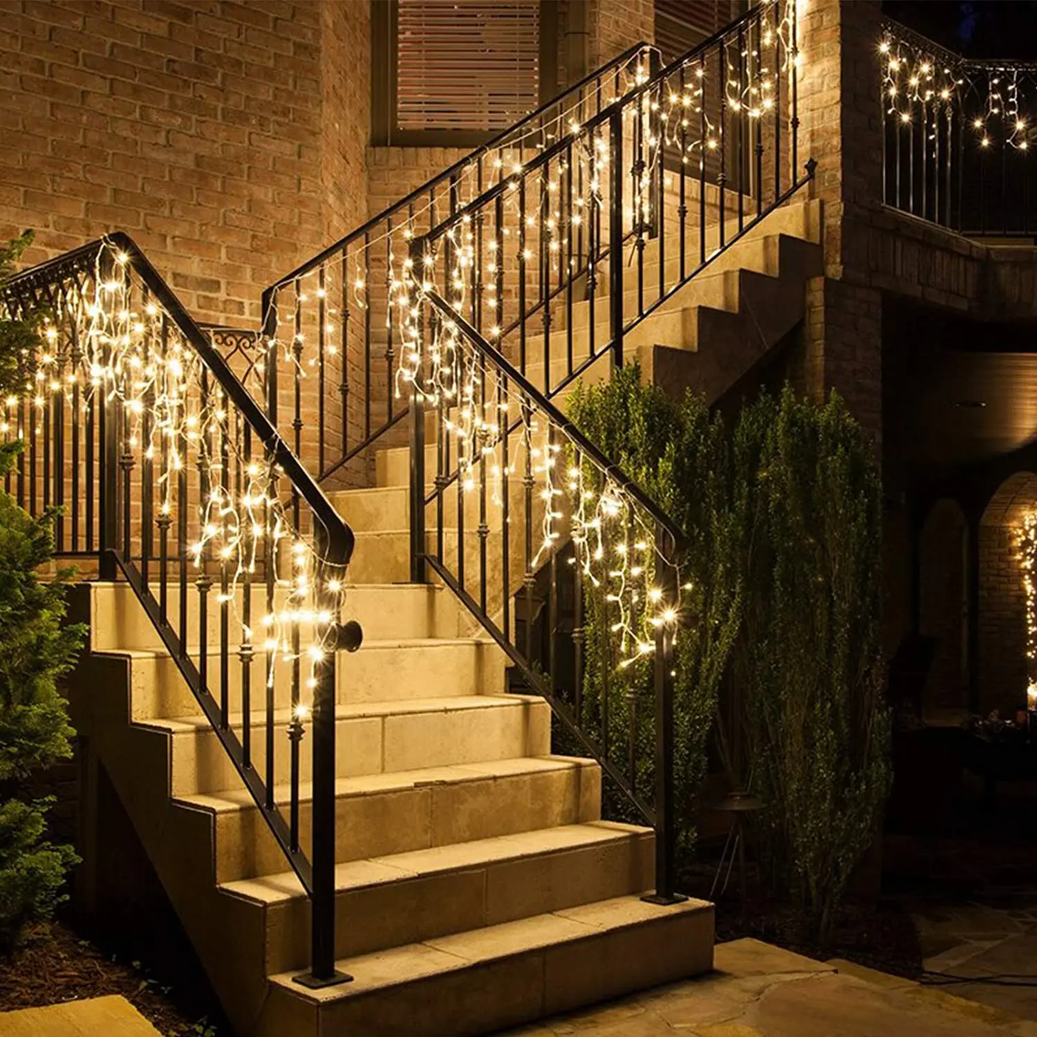 Street Garland On The House Christmas Decorations Ornaments LED Festoon Icicle Curtain Light Droop 0.5/0.6/0.7M EU Plug
Street Garland On The House Christmas Decorations Ornaments LED Festoon Icicle Curtain Light Droop 0.5/0.6/0.7M EU Plug