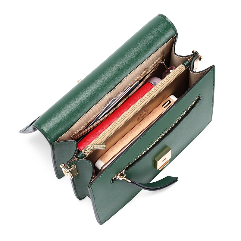 Niche Design Bag Messenger Leather Handbags New Korean Version Women All-match Small Square Bag
Niche Design Bag Messenger Leather Handbags New Korean Version Women All-match Small Square Bag