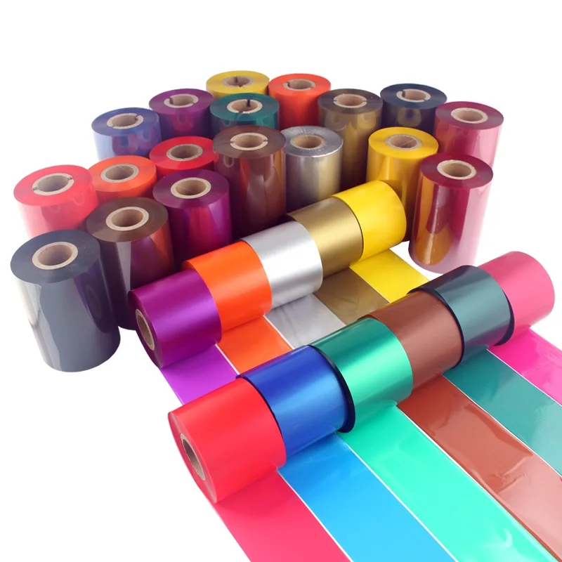 50 60 70 80 90 100 100mm *300m Yellow Purple Rose red DK Green Color Wax Ribbon Thermal Transfer Ribbon for Label Printer
50 60 70 80 90 100 100mm *300m Yellow Purple Rose red DK Green Color Wax Ribbon Thermal Transfer Ribbon for Label Printer