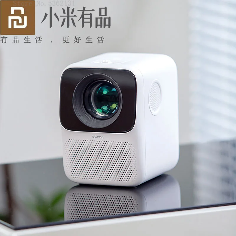 Youpin Wanbo LCD Projector T2 Free 150ANS Lumens Mini LED Projector 1080P Vertical Keystone Correction Portable Home Theater
Youpin Wanbo LCD Projector T2 Free 150ANS Lumens Mini LED Projector 1080P Vertical Keystone Correction Portable Home Theater