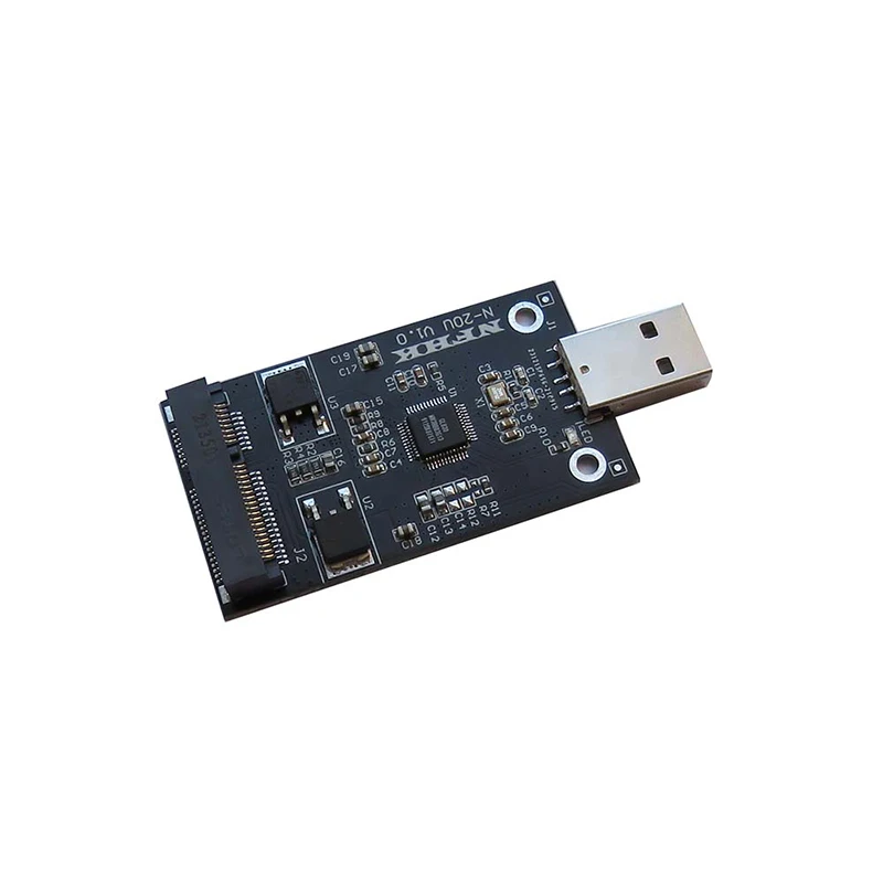 1pcs Mini USB 2.0 To MSATA SSD Adapter Card MSATA SSD To USB 2.0 Adapter Card
1pcs Mini USB 2.0 To MSATA SSD Adapter Card MSATA SSD To USB 2.0 Adapter Card