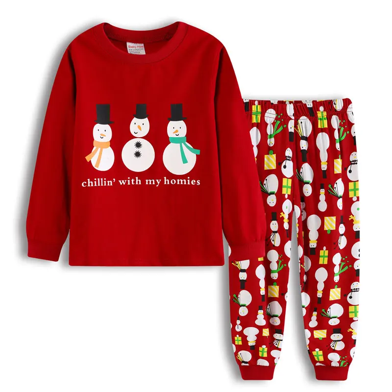 Christmas Kids Pajamas Set Baby Boys Clothing Cotton Sleepwear Long Sleeve Top+Pants Winter Fashion Girl Clothes Suits 2-7 Years
Christmas Kids Pajamas Set Baby Boys Clothing Cotton Sleepwear Long Sleeve Top+Pants Winter Fashion Girl Clothes Suits 2-7 Years