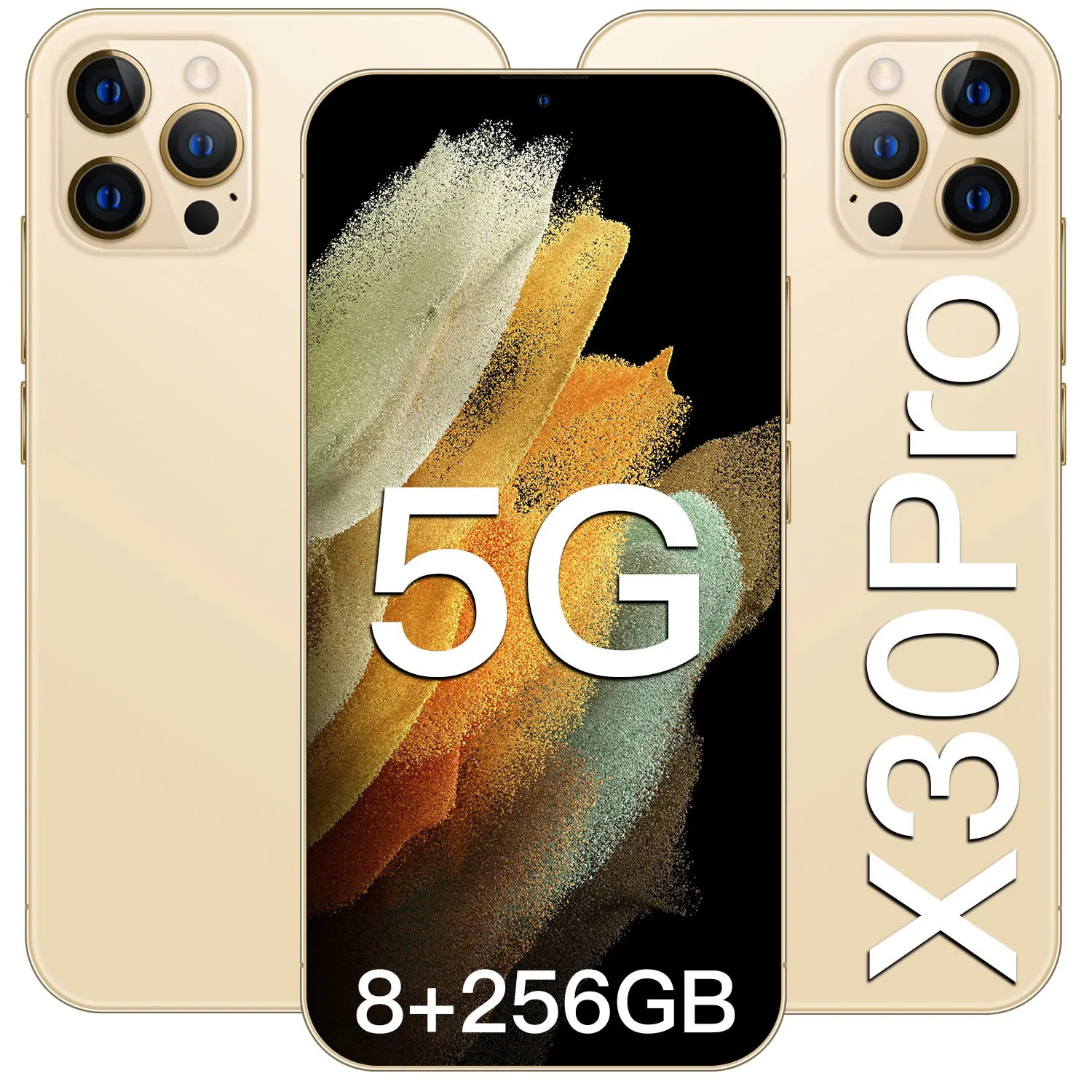 TOP Sell 6.7Inch X30 Pro Snapdragon 865 Rear Triple Camera 32MP Selfie Smartphone 12GB+512GB 6800mAh Android 10.0 4G 5G LTE
TOP Sell 6.7Inch X30 Pro Snapdragon 865 Rear Triple Camera 32MP Selfie Smartphone 12GB+512GB 6800mAh Android 10.0 4G 5G LTE