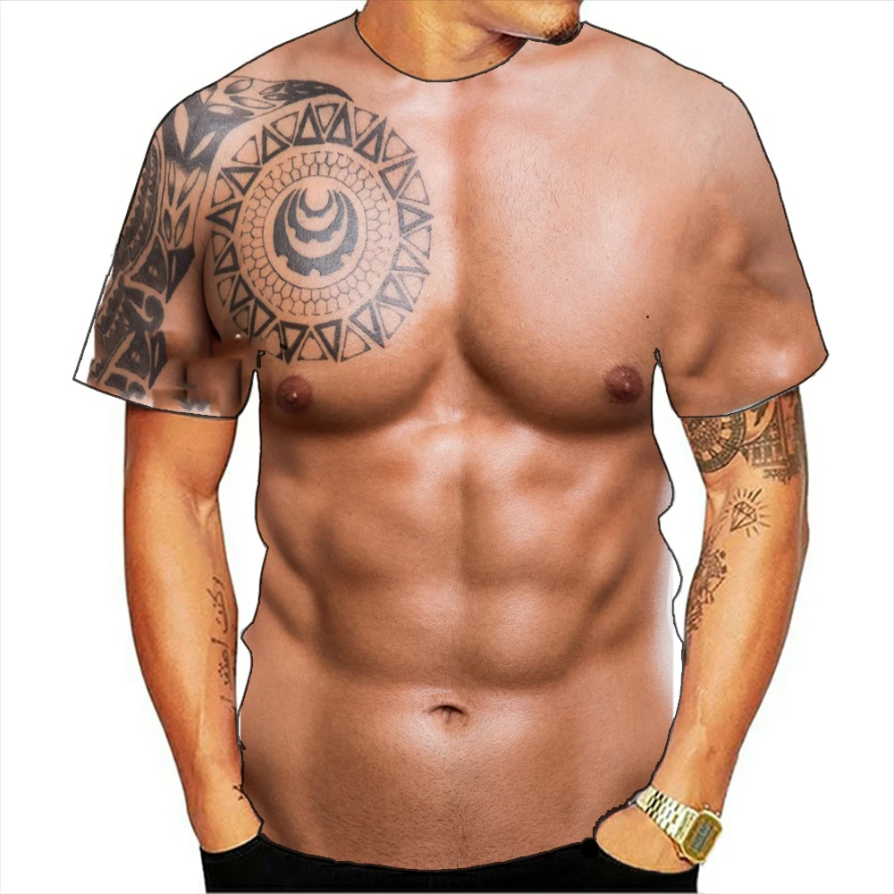 Bodybuilder Muscle T shirt Men Abdominal Muscles Funny T shirts Sexy Black T-shirts 3d Mens Clothing Punk Rock Fashion Slim Tops 
Bodybuilder Muscle T shirt Men Abdominal Muscles Funny T shirts Sexy Black T-shirts 3d Mens Clothing Punk Rock Fashion Slim Tops