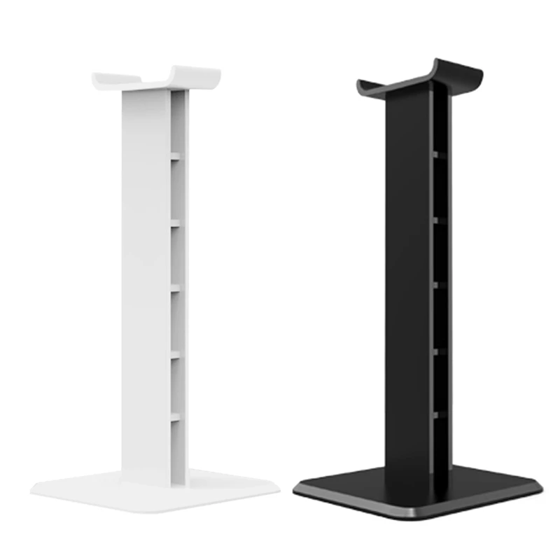 2 Pcs Headphone Holder ABS Stand Lightweight Stable Desktop Bracket With Sticker For Gaming Headphones Headsets, White & Black 
2 Pcs Headphone Holder ABS Stand Lightweight Stable Desktop Bracket With Sticker For Gaming Headphones Headsets, White & Black