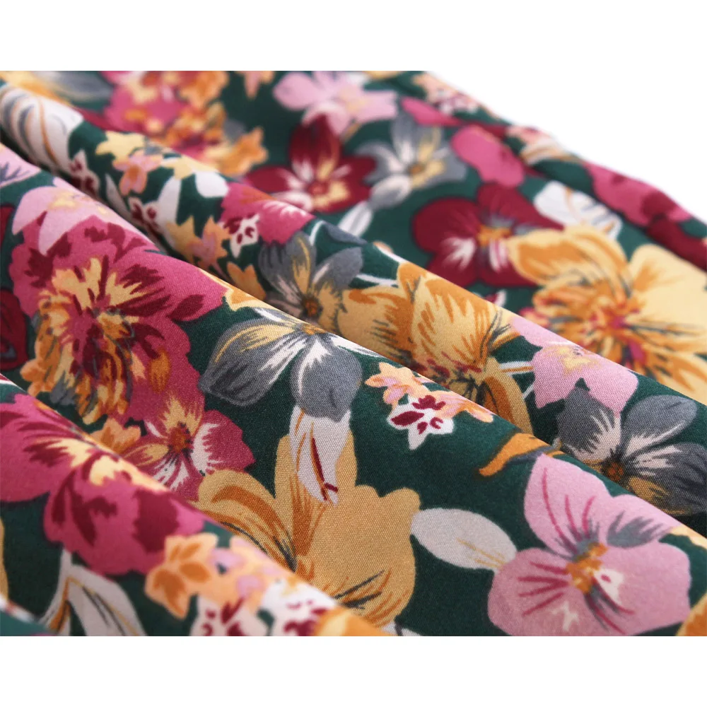 SISHION Summer New Floral Print Dress Women Elegant V-Neck Ladies Fashion Long Dress Beach Holiday Dresses SP1276
SISHION Summer New Floral Print Dress Women Elegant V-Neck Ladies Fashion Long Dress Beach Holiday Dresses SP1276
