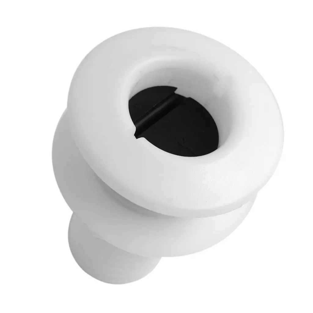 White Plastic Thru-Hull Bilge Pump And Aerator Hose Fitting For 2" Hose
White Plastic Thru-Hull Bilge Pump And Aerator Hose Fitting For 2" Hose