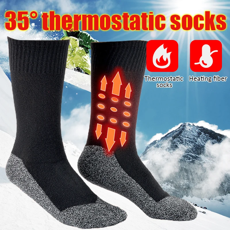 Winter Self Heating Socks 35 ℃ Constant Temperature Heat Socks Compression Socks Outdoor Ski Heating Socks Floor Sleeping Sock
Winter Self Heating Socks 35 ℃ Constant Temperature Heat Socks Compression Socks Outdoor Ski Heating Socks Floor Sleeping Sock