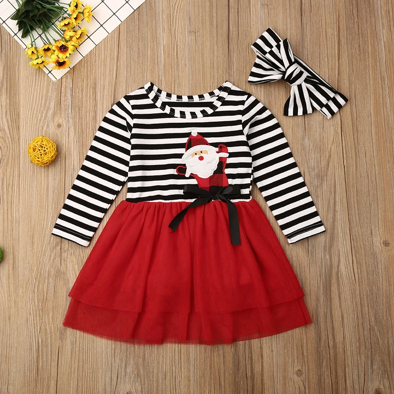 5 Styles Christmas Veil Princess Dresses For Girls Santa Claus Stripe Dress Party Red Skirt Clothes Fashion Gifts For 2-6 Y
5 Styles Christmas Veil Princess Dresses For Girls Santa Claus Stripe Dress Party Red Skirt Clothes Fashion Gifts For 2-6 Y