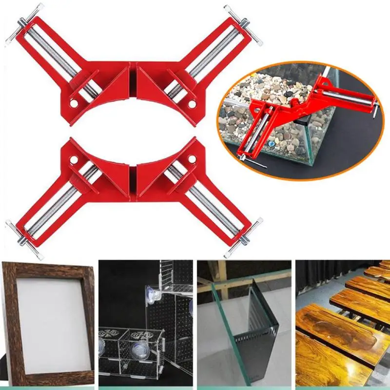 Clamp Set 90Degrees Corner Clamp Wood Angle Clamps Woodworking Frame Clamp Corner Holder Woodworking Hand For Taper,T Joints
Clamp Set 90Degrees Corner Clamp Wood Angle Clamps Woodworking Frame Clamp Corner Holder Woodworking Hand For Taper,T Joints