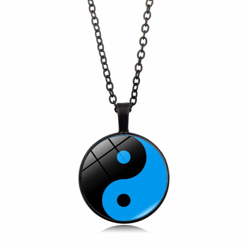 Newest Yin Yang Gossip Necklace Jewelry Glass Cabochon Witchcraft Pendant Fashion Crystal Necklaces Jewelry Gifts
Newest Yin Yang Gossip Necklace Jewelry Glass Cabochon Witchcraft Pendant Fashion Crystal Necklaces Jewelry Gifts